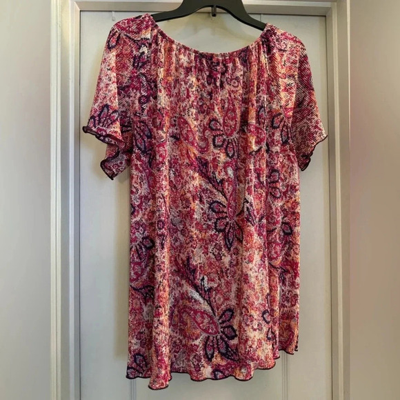 Kim Rogers Beautiful Multi Color Blouse - Picture 3 of 6